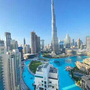 شقة Durrani Homes - Luxury Living Besides Panoramic Fountain And Burj Khalifa View- Burj Khalifa Fireworks الإمارات العربية المتحدة